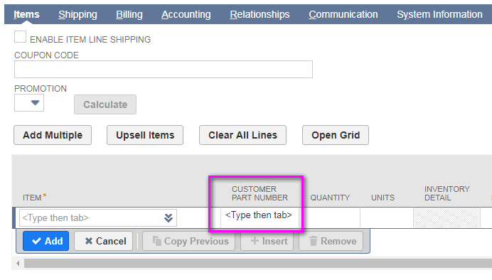 Customer Part Number’ in ‘Transactions.png