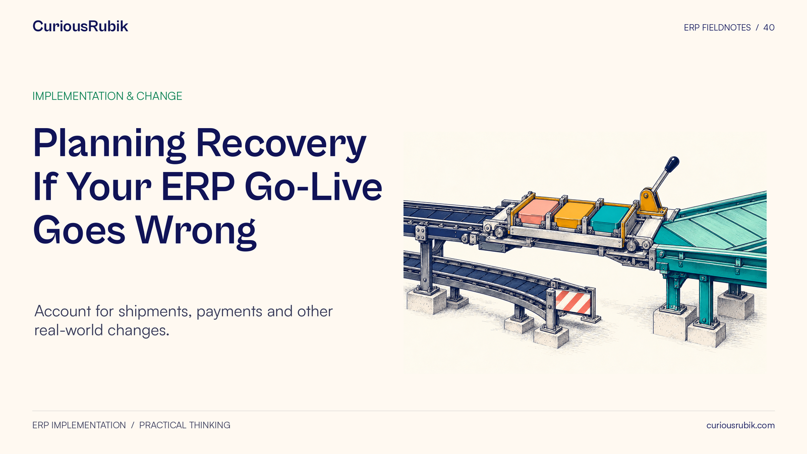 Transaction carriers remain secured between old and new tracks, with a controlled return route.